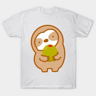 Cute Olive Sloth T-Shirt